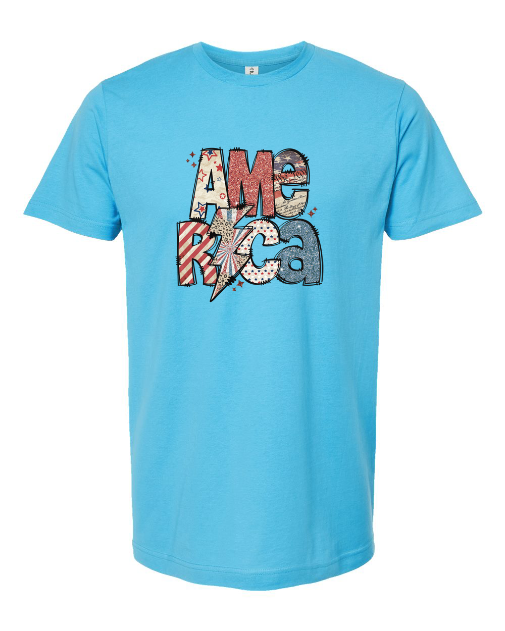 Star Spangled America Tee - Unisex Fine Jersey T-Shirt