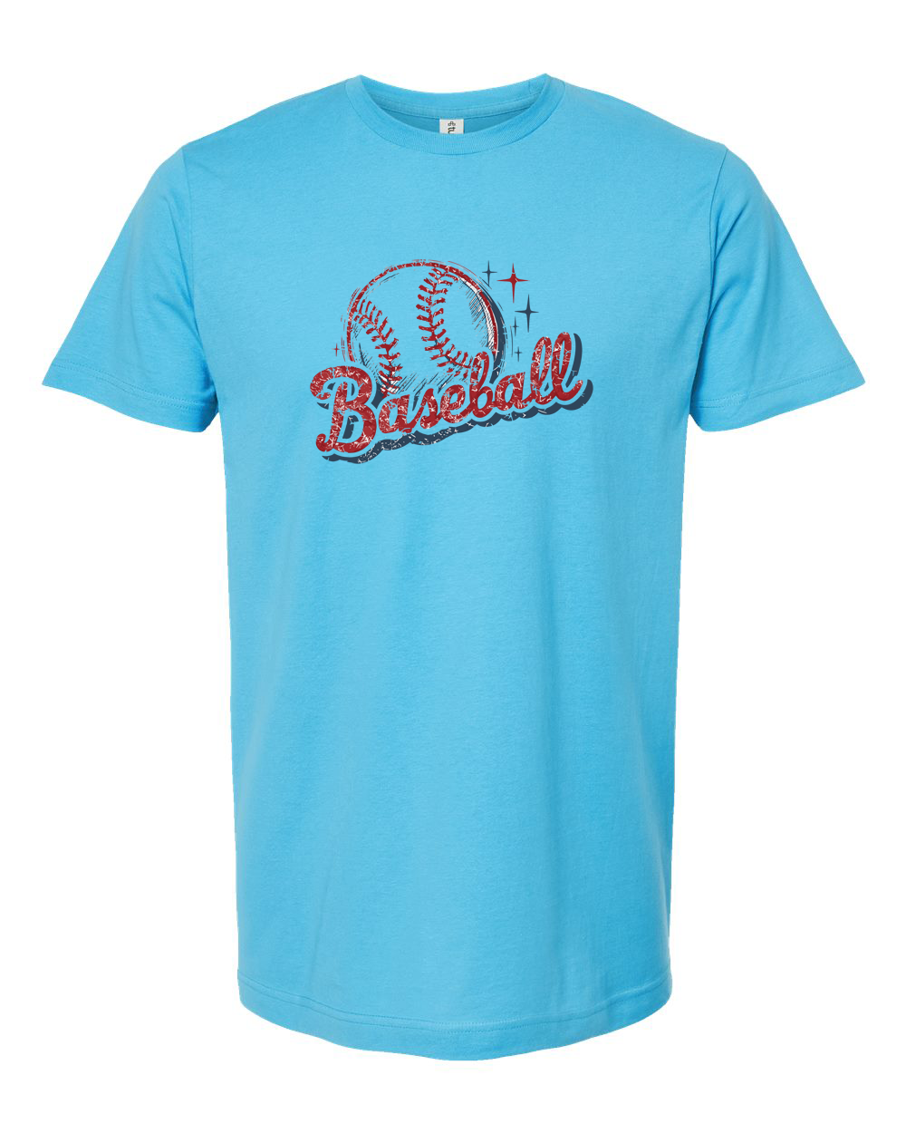 Classic Baseball Script Tee - Unisex Fine Jersey T-Shirt