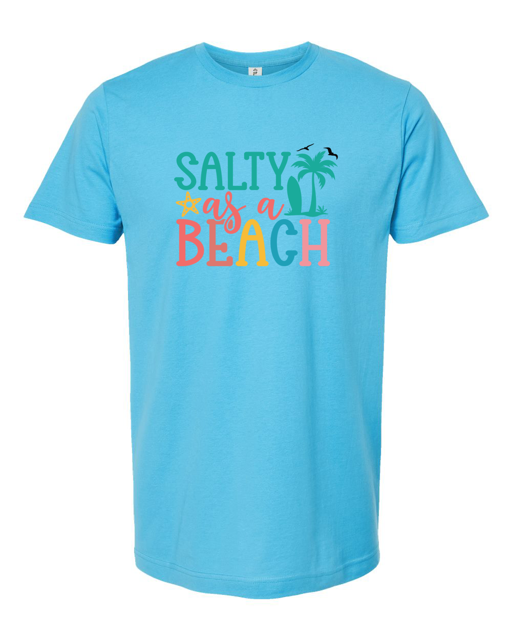 Salty As a Beach Tee - Unisex Fine Jersey T-Shirt