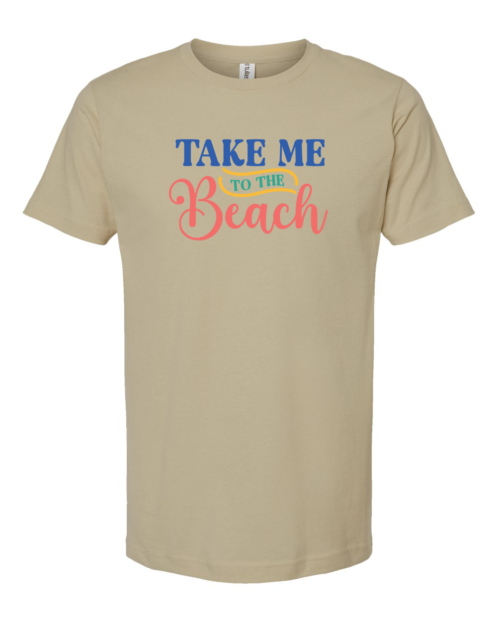 Take Me to the Beach Tee - Unisex Fine Jersey T-Shirt