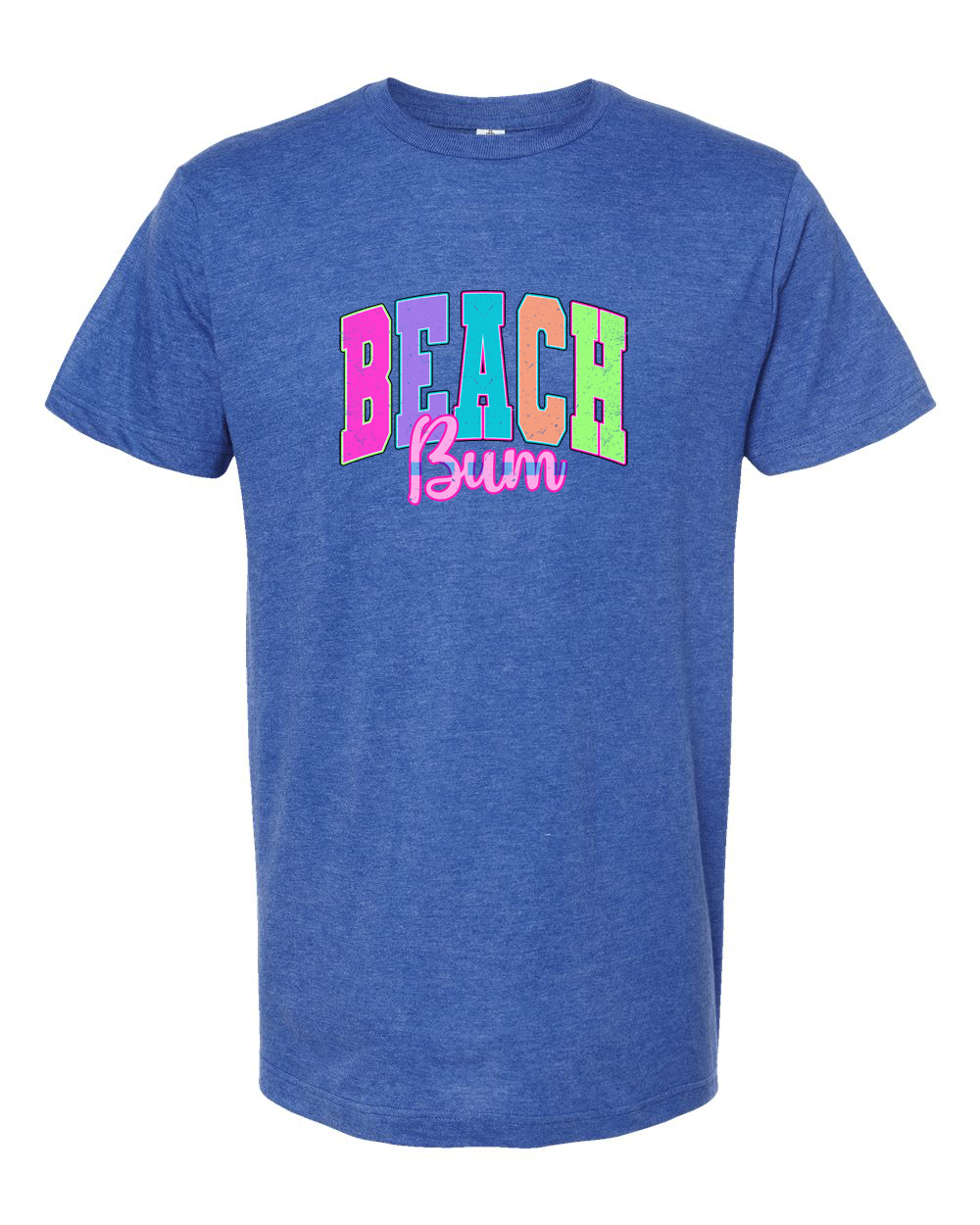 Beach Bum Tee (Pastel) - Unisex Fine Jersey T-Shirt
