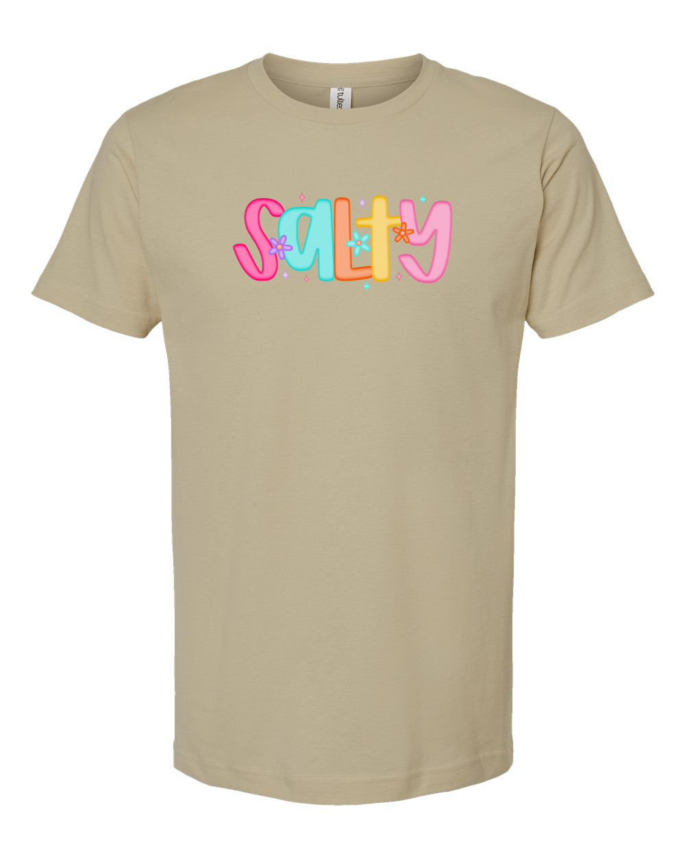 Salty Letter Tee - Unisex Fine Jersey T-Shirt