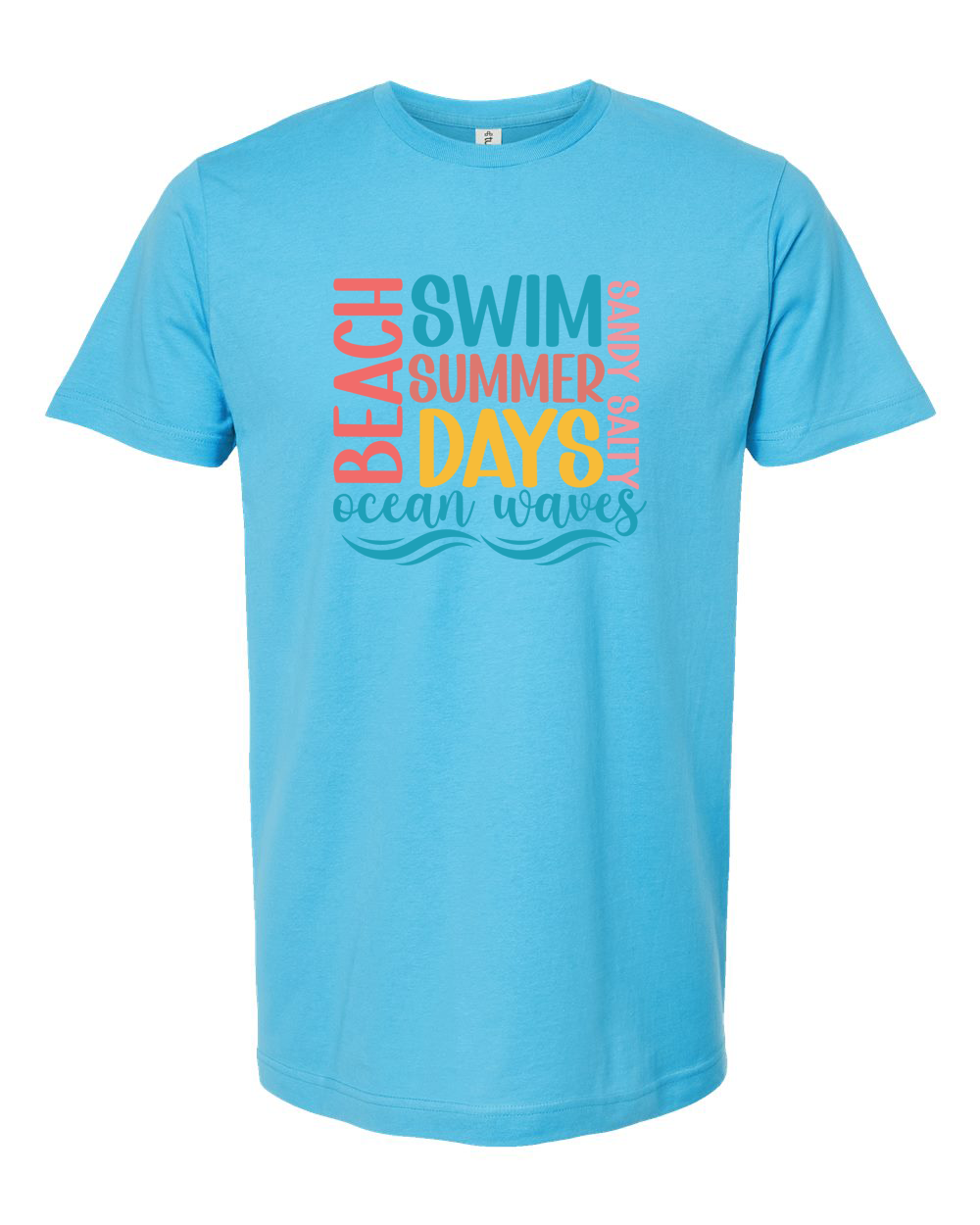 Beach Summer Days Tee - Unisex Fine Jersey T-Shirt