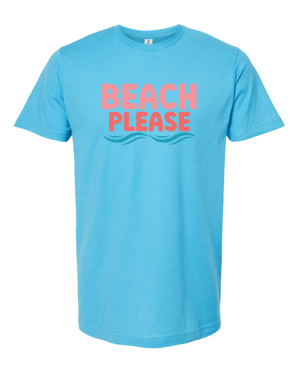 Beach Please Tee - Unisex Fine Jersey T-Shirt