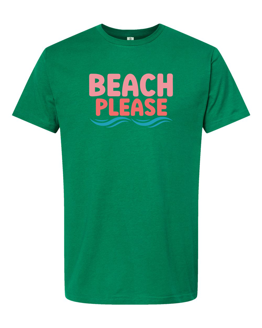 Beach Please Tee - Unisex Fine Jersey T-Shirt