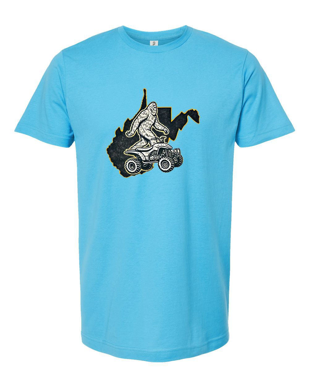 Bigfoot ATV Adventure Tee - Unisex Fine Jersey T-Shirt