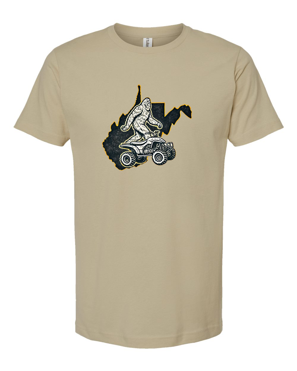 Bigfoot ATV Adventure Tee - Unisex Fine Jersey T-Shirt