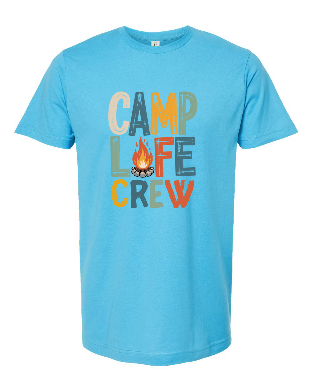Camp Life Crew with Campfire