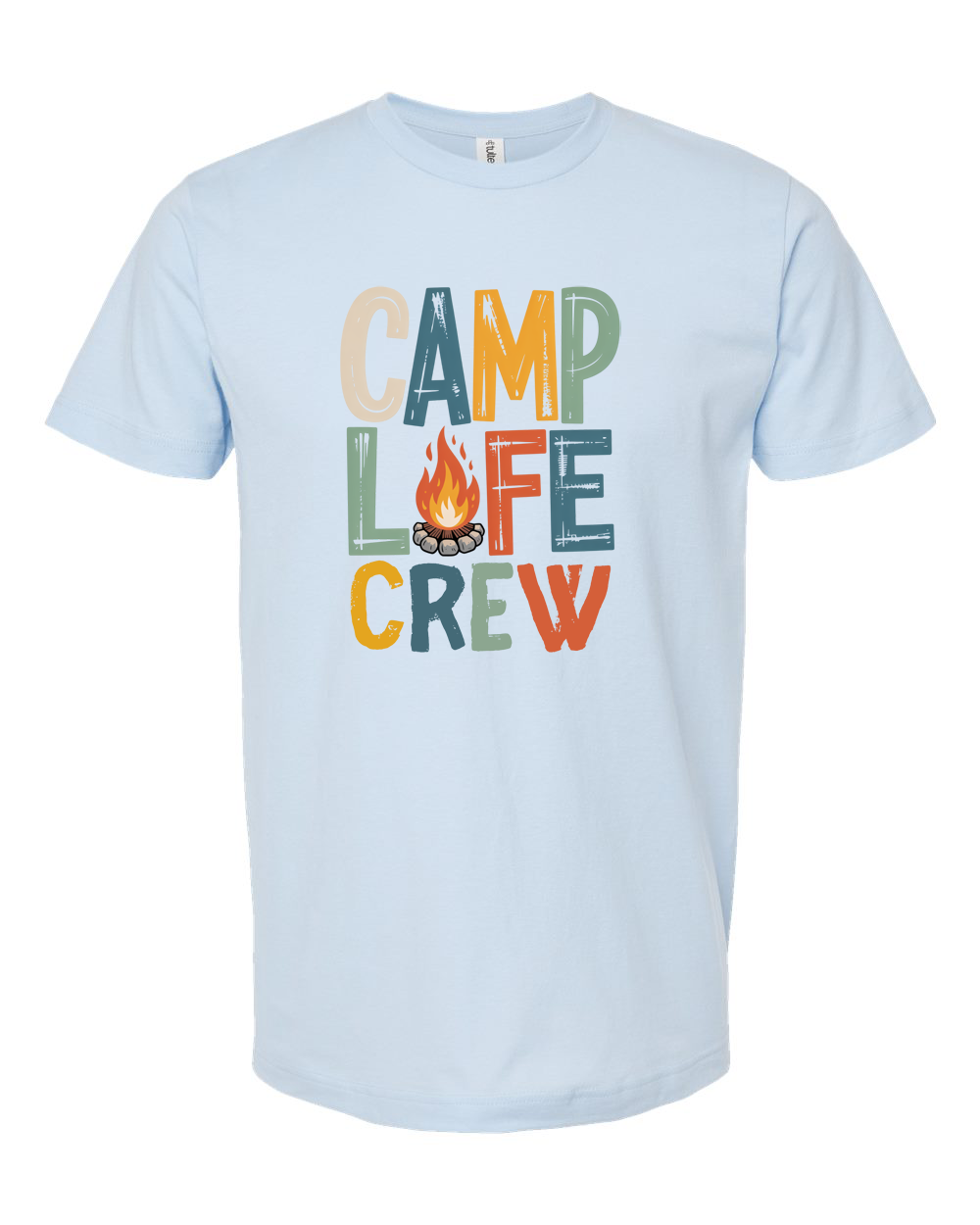 Camp Life Crew with Campfire
