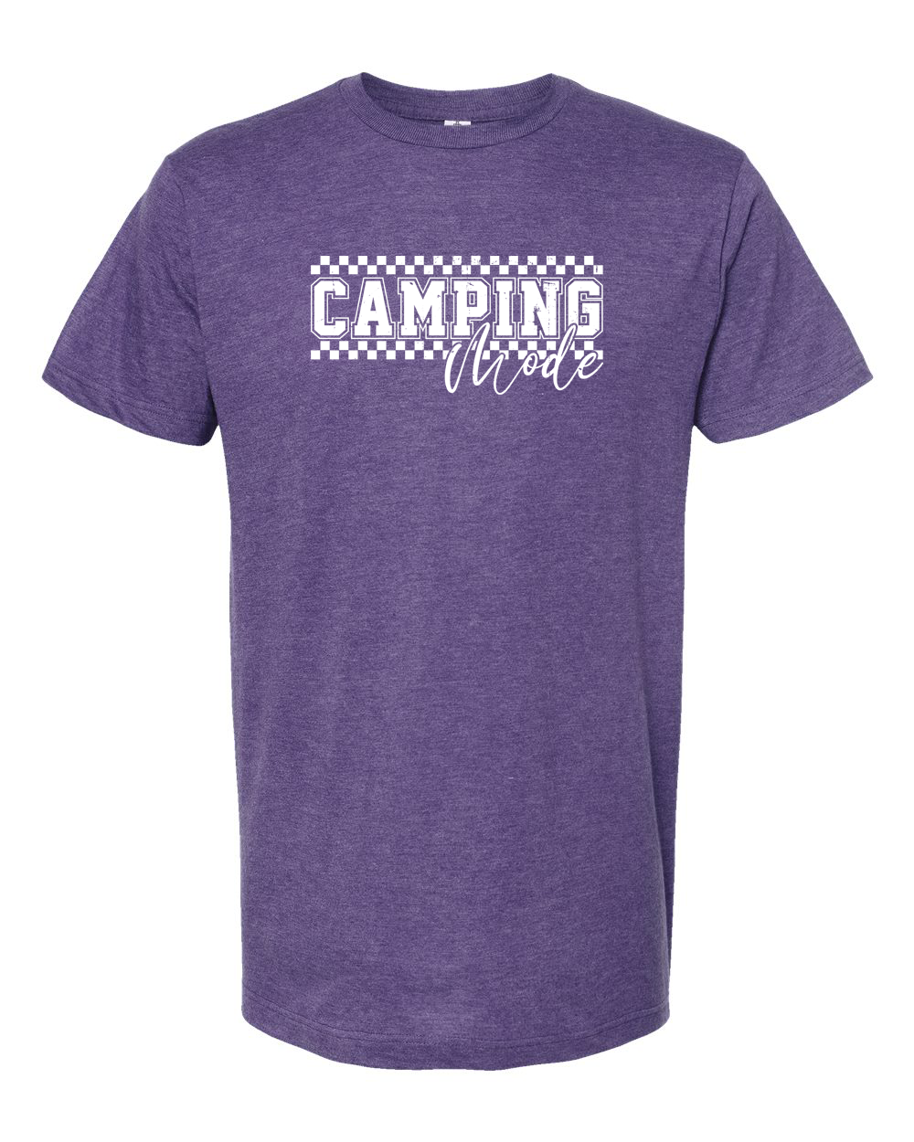 Camping Mode Checkered Banner