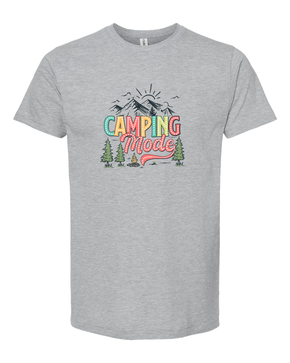 Camping Mode Bold Lettering
