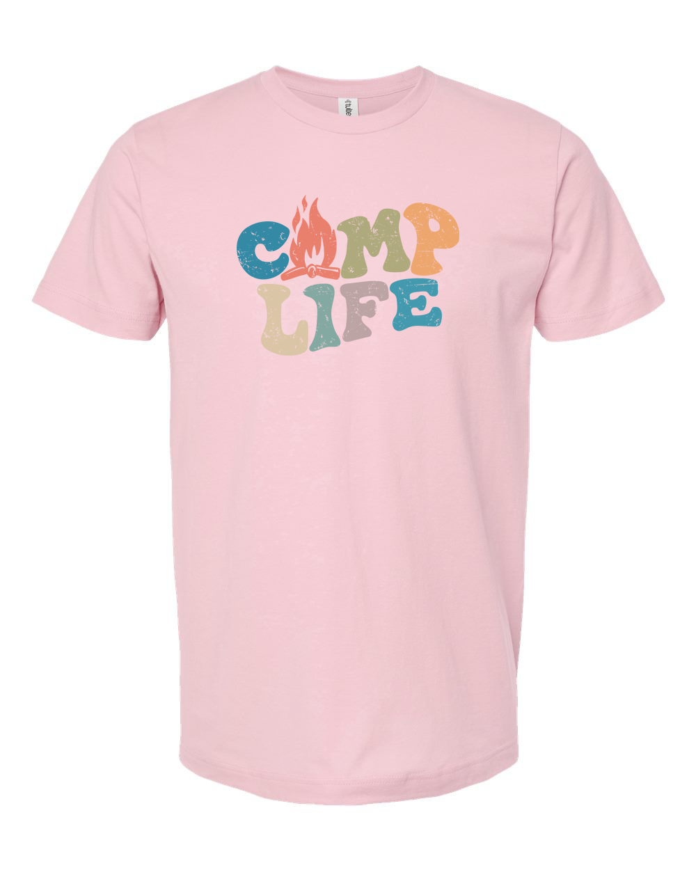 Camp Life Colorful Typography