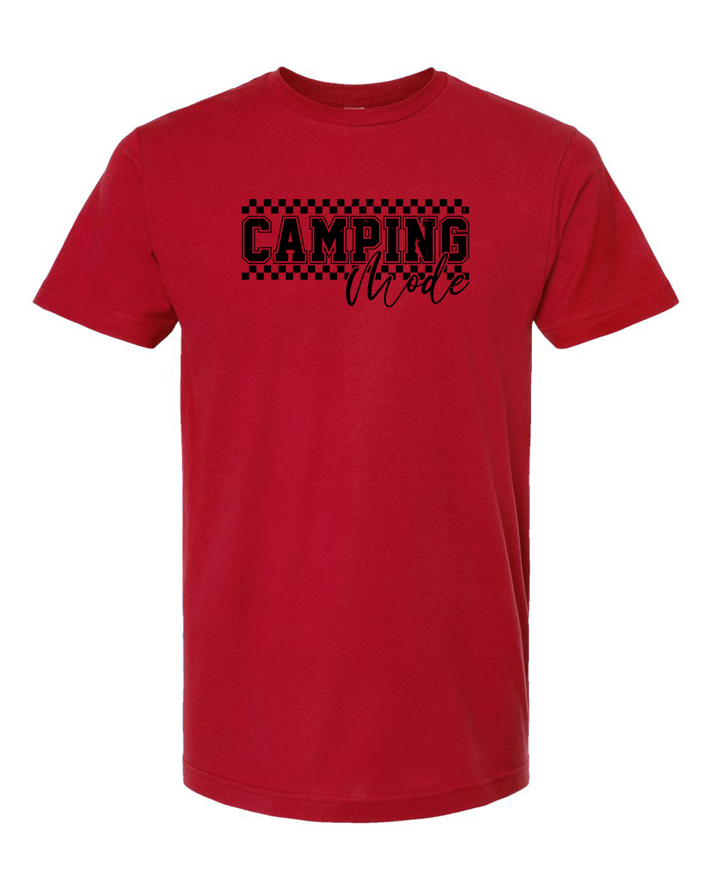 Camping Mode Distressed Checkered