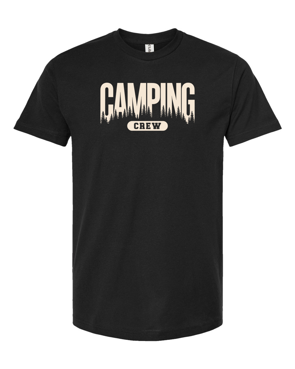 Camping Crew Forest Silhouette