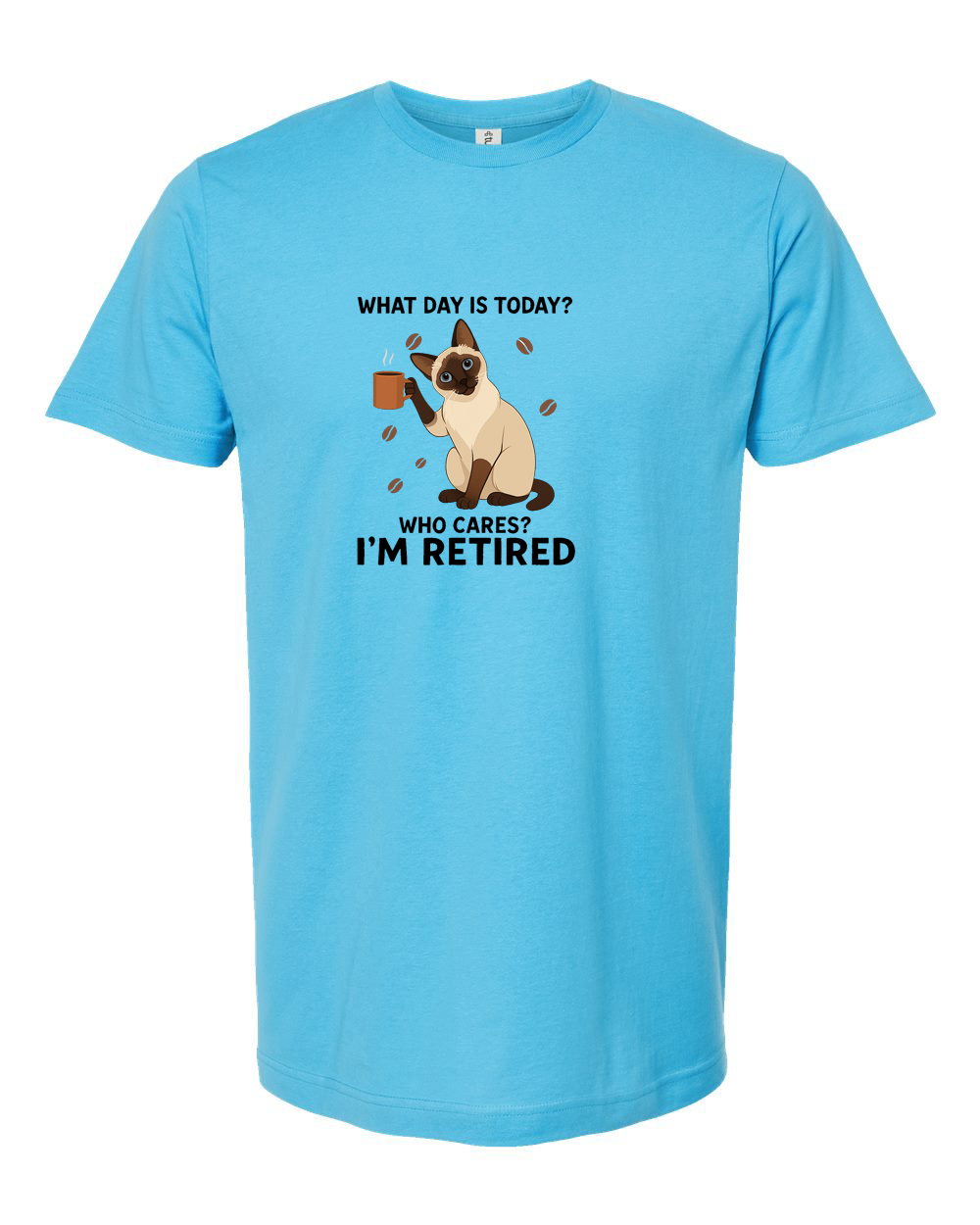 I’m Retired Cat Tee - Unisex Fine Jersey T-Shirt