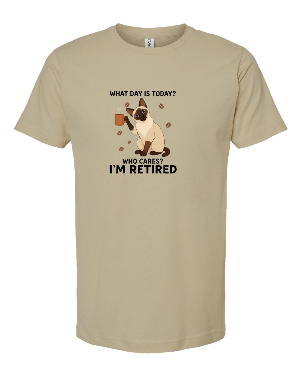 I’m Retired Cat Tee - Unisex Fine Jersey T-Shirt