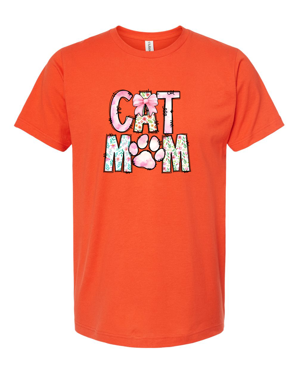 Cat Mom Tee - Unisex Fine Jersey T-Shirt