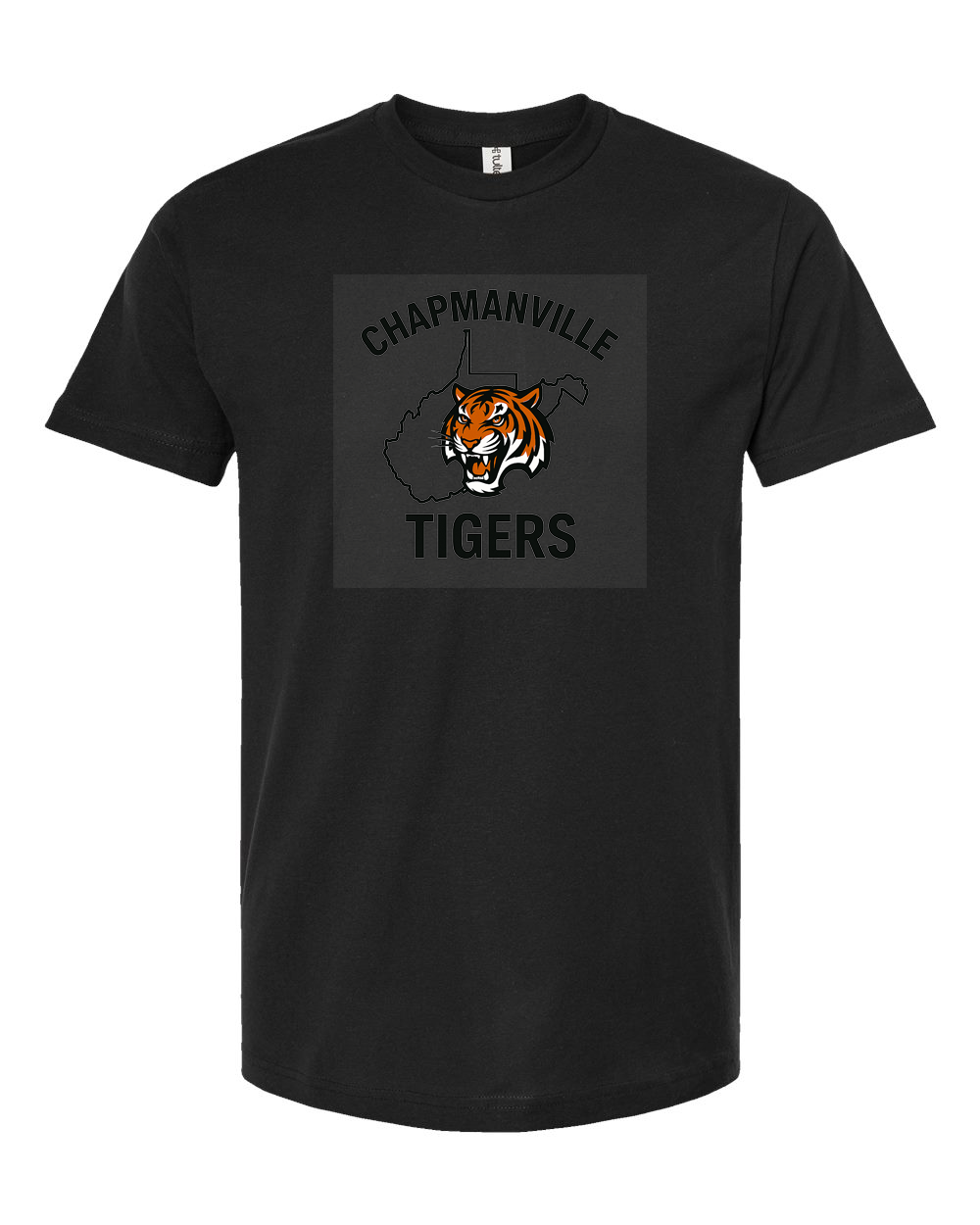 Chapmanville Tigers WV Outline Logo
