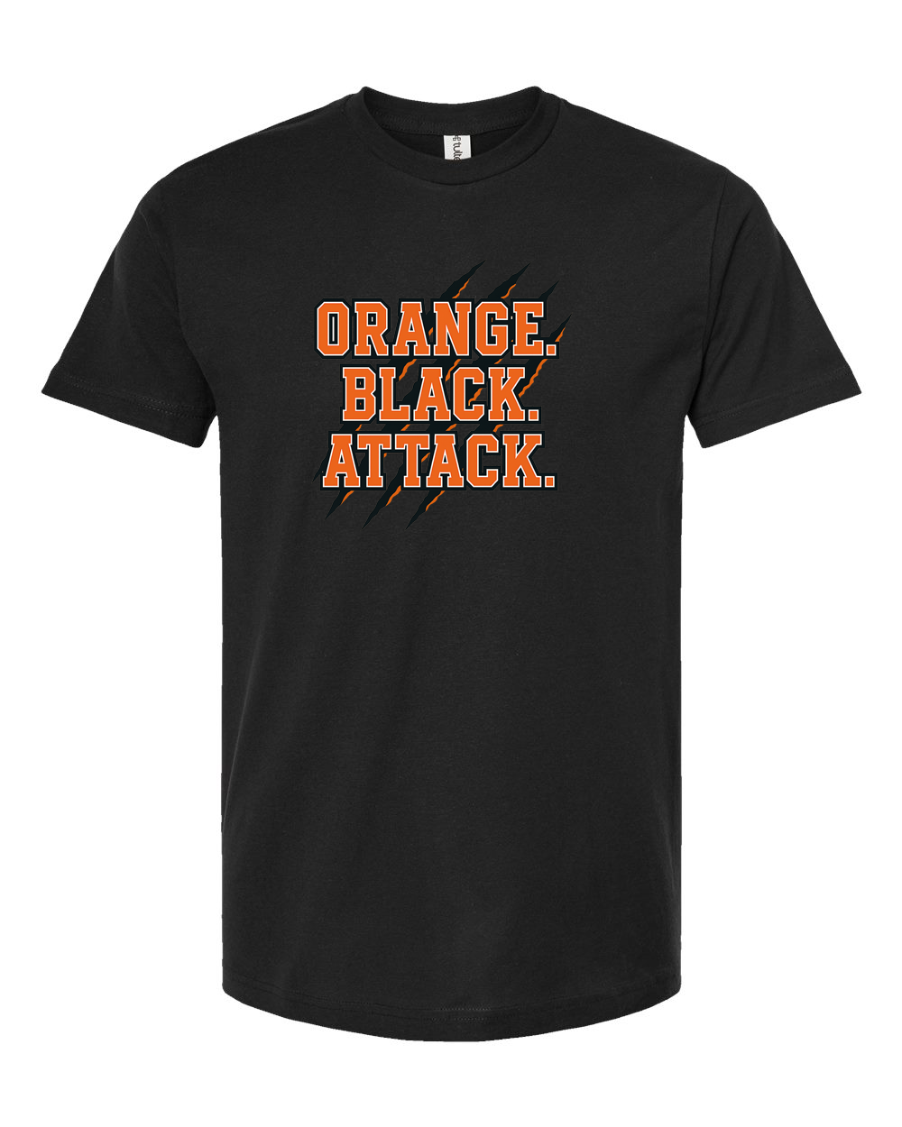 Orange Black Attack - Chapmanville Tigers Spirit