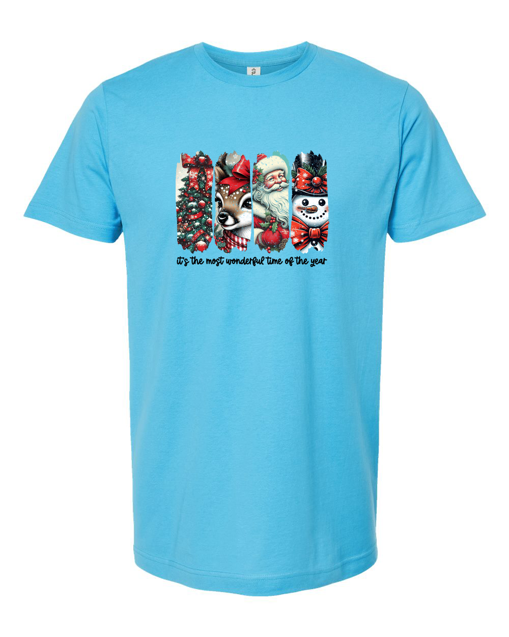 Festive Character Christmas Tee