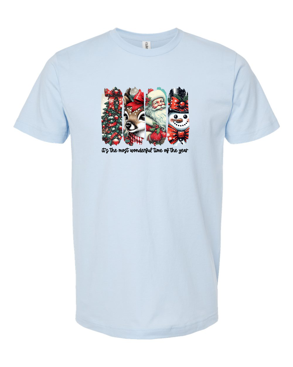 Festive Character Christmas Tee