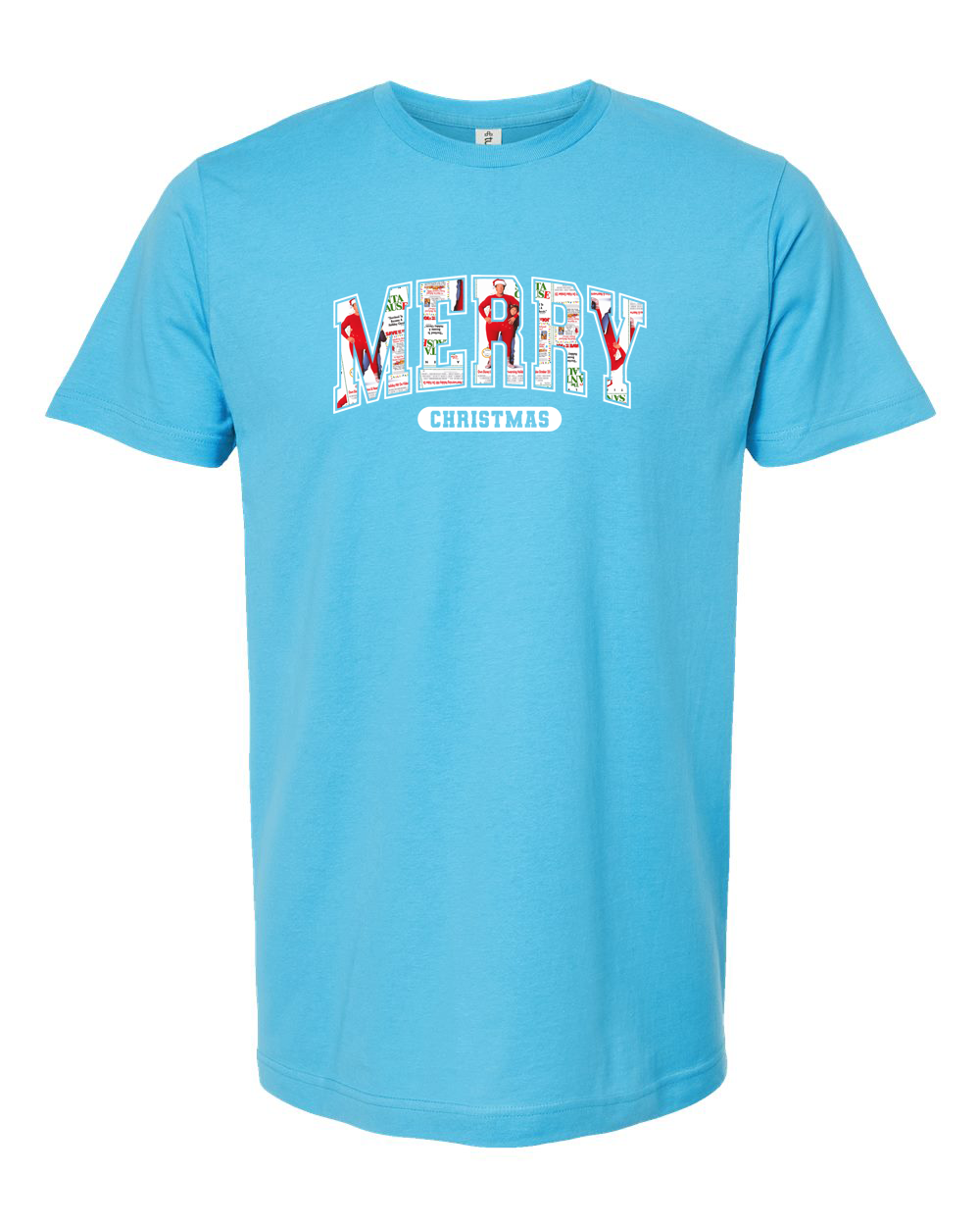 Merry Christmas White Arch Tee