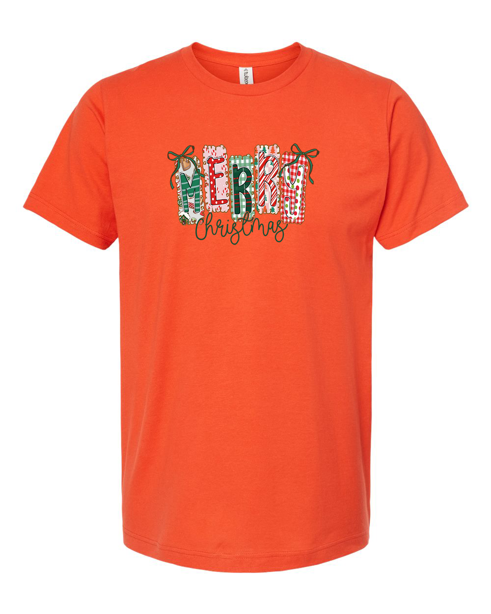 Merry Christmas Script Tee