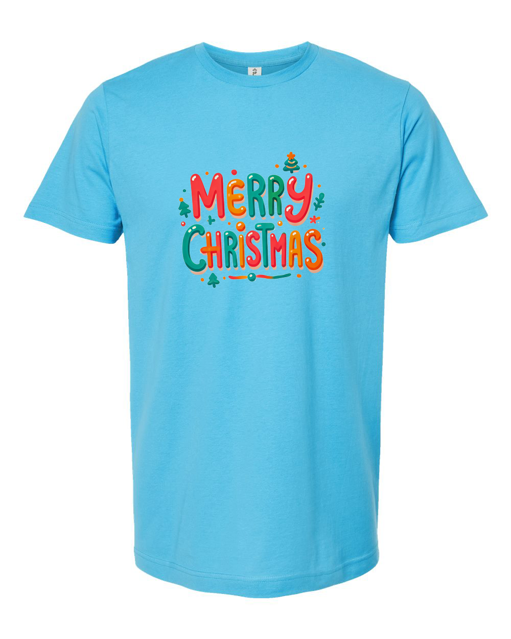 Colorful Merry Christmas Tee