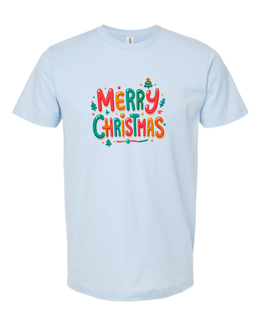 Colorful Merry Christmas Tee