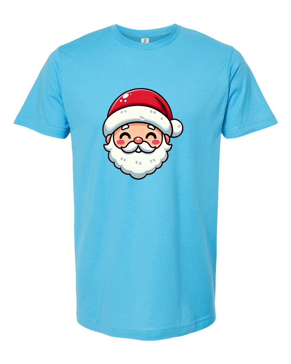 Santa Face Christmas Graphic Tee