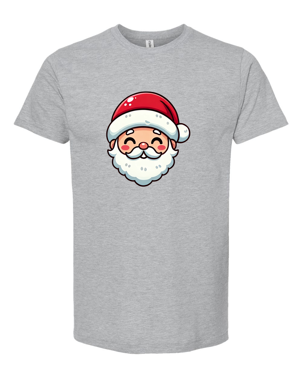 Santa Face Christmas Graphic Tee