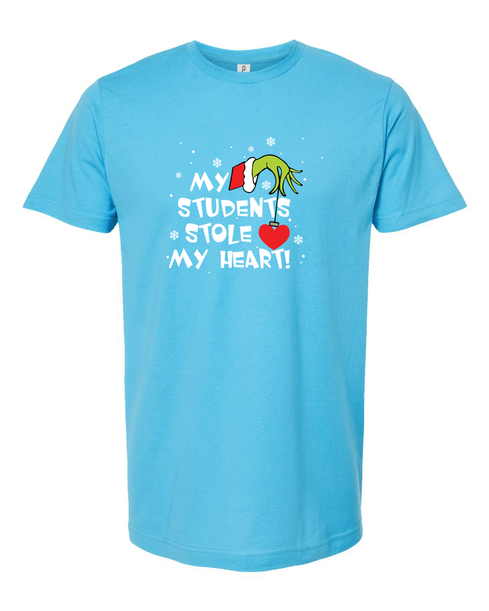 My Students Stole My Heart Teacher Christmas Tee