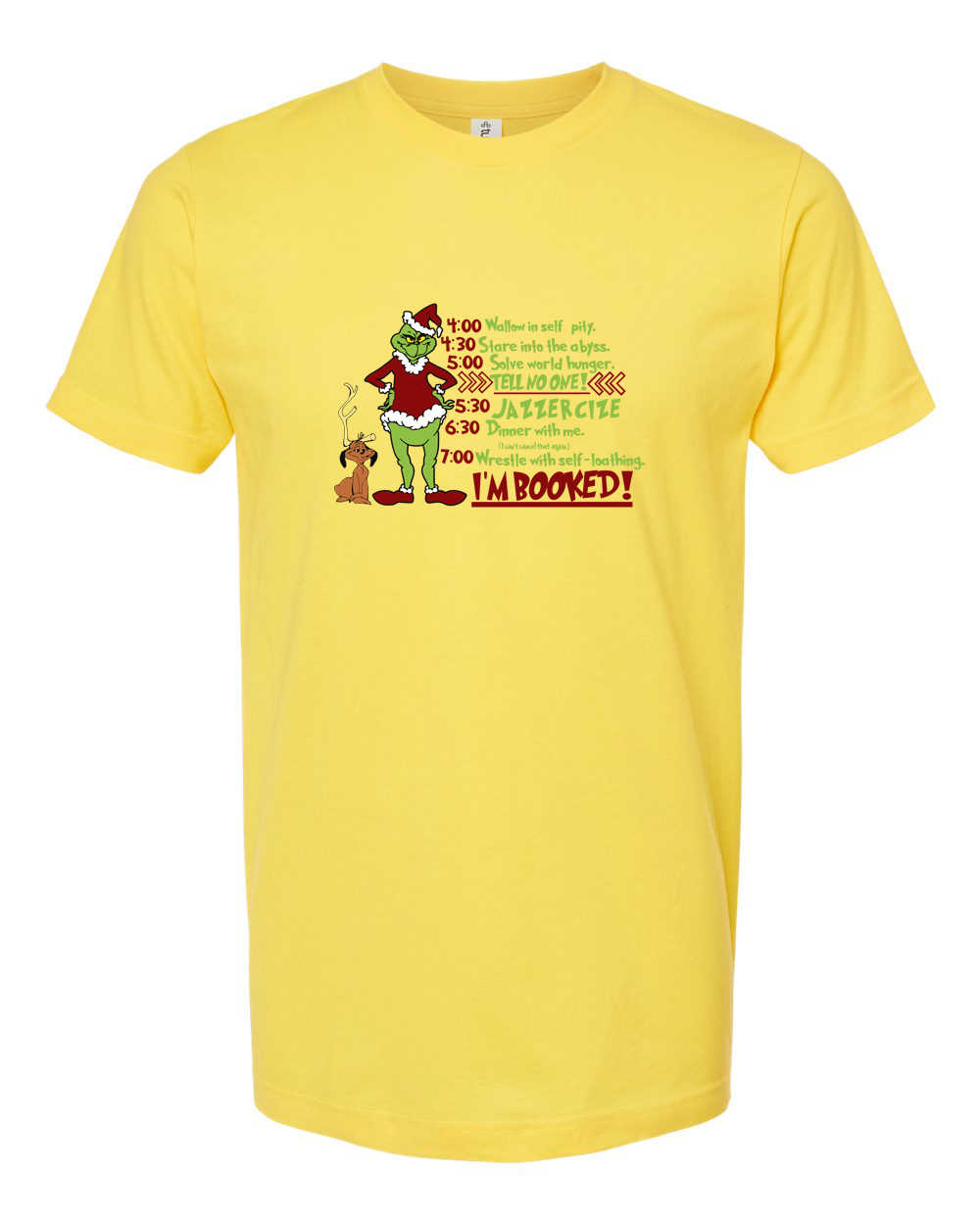 Holiday Schedule Christmas Tee
