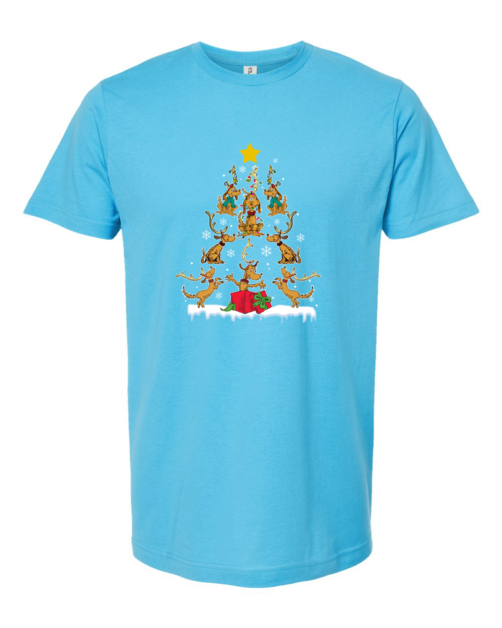 Whimsical Christmas Tree Holiday Tee