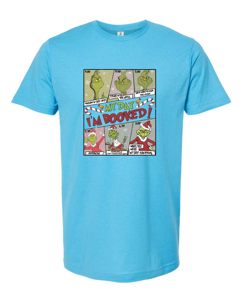 My Day Is Booked Christmas Tee