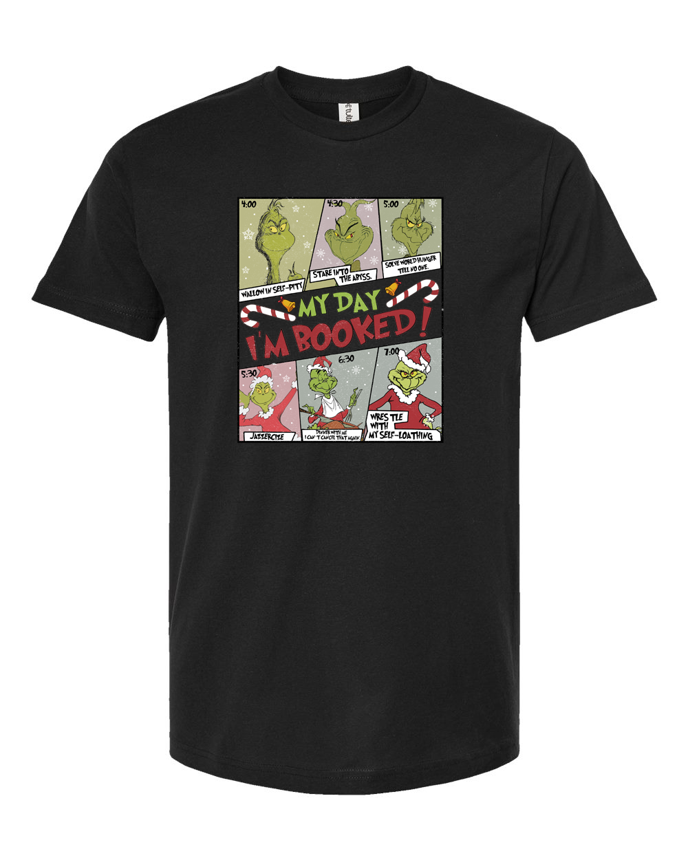 My Day Is Booked Christmas Tee