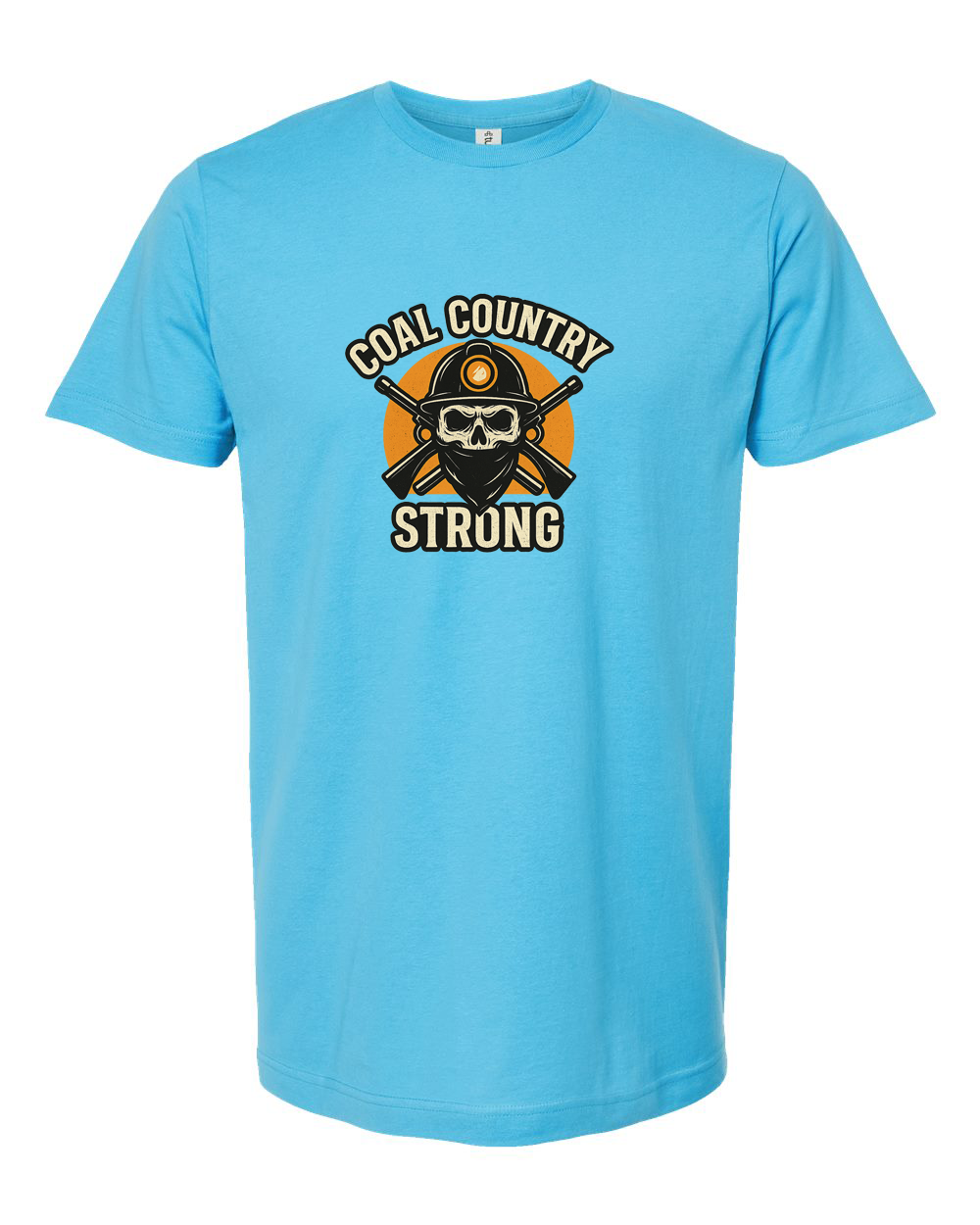 Coal Country Strong Skull Miner Shirt