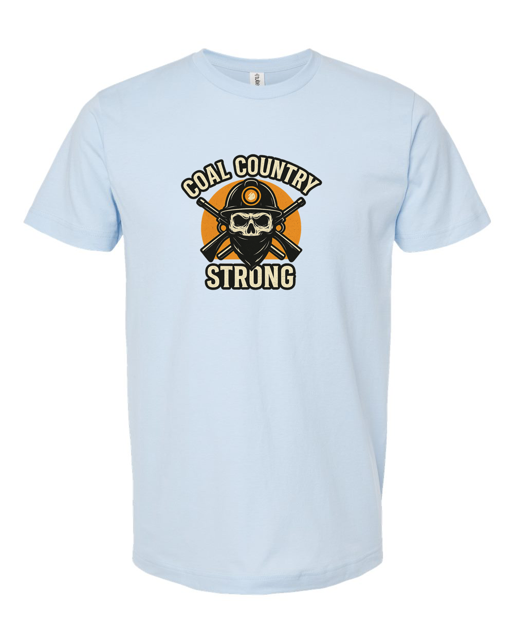 Coal Country Strong Skull Miner Shirt