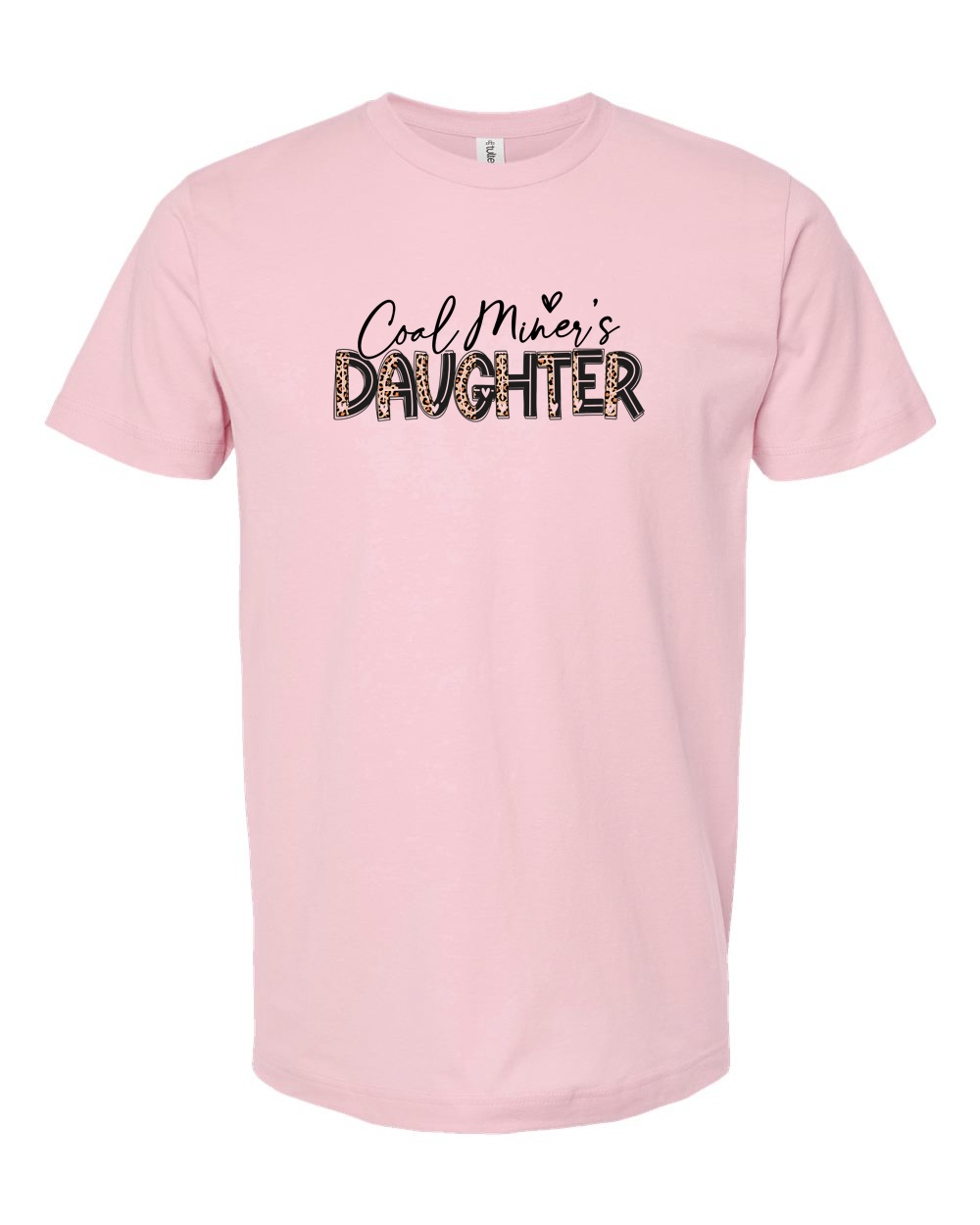 Coal Miner’s Daughter Leopard Lettering Shirt