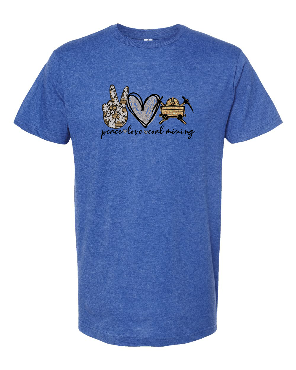Peace Love Coal Graphic Shirt