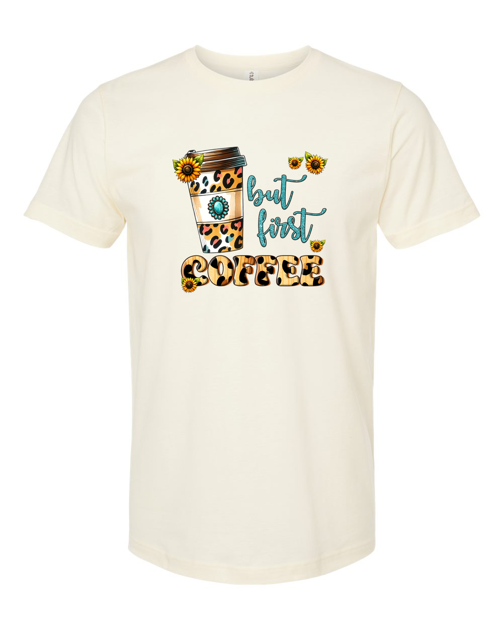 But First Coffee Retro Coffee Lover Graphic Tee