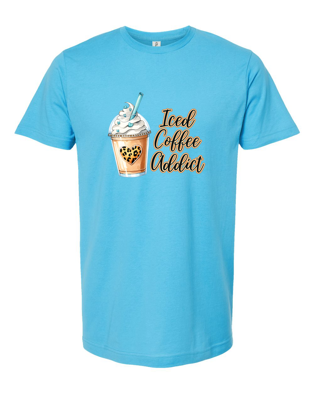 Iced Coffee Addict Funny Iced Coffee Lover Shirt