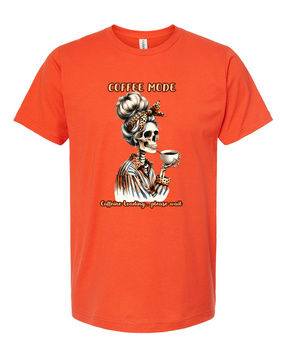 Coffee Mode Caffeine Loading Please Wait Funny Shirt
