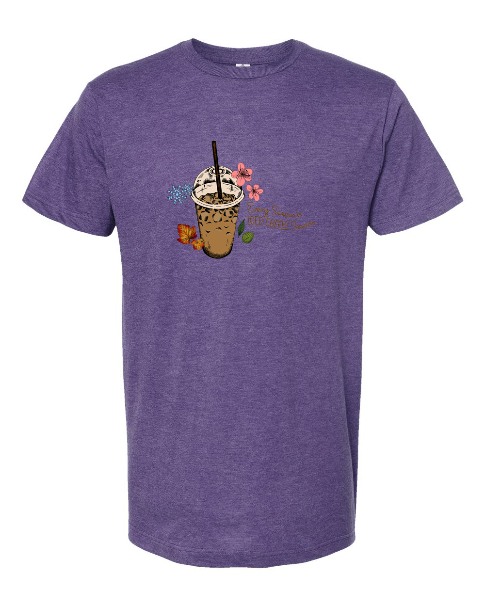 Every Season Is Iced Coffee Season Iced Coffee Shirt
