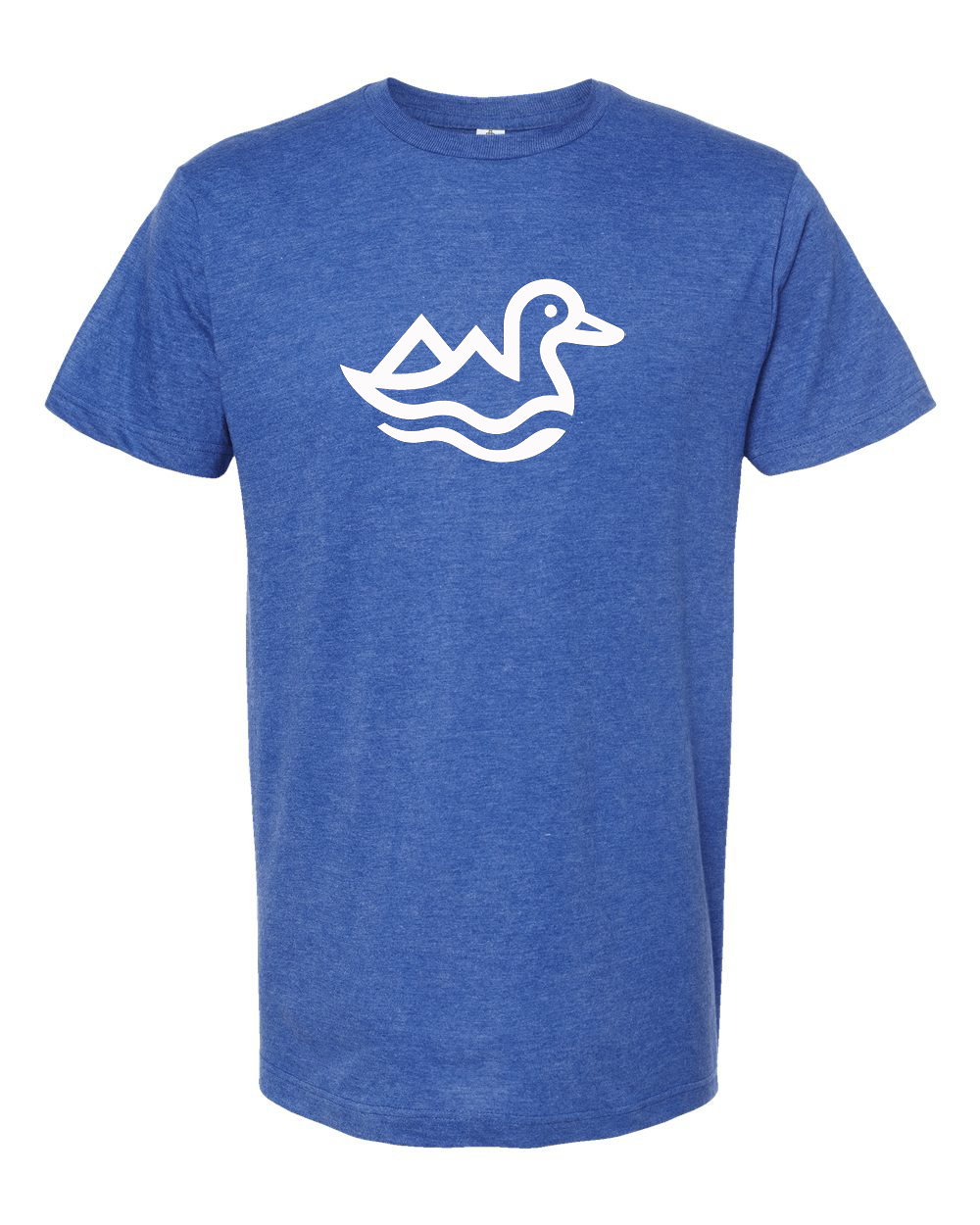 Minimal Duck Outline Graphic T-Shirt