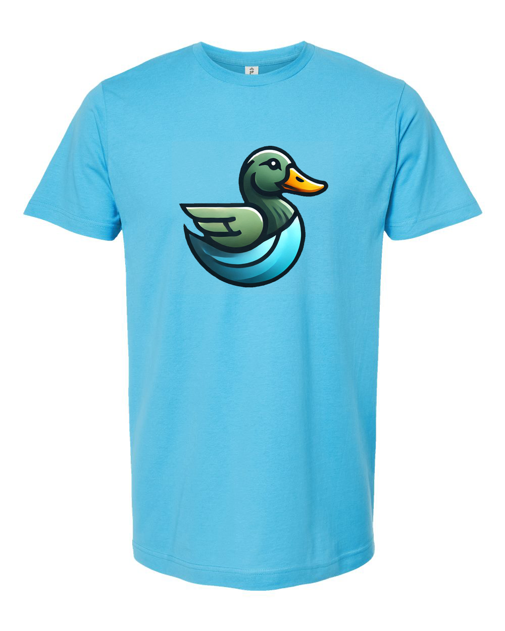 Colorful Duck Illustration T-Shirt