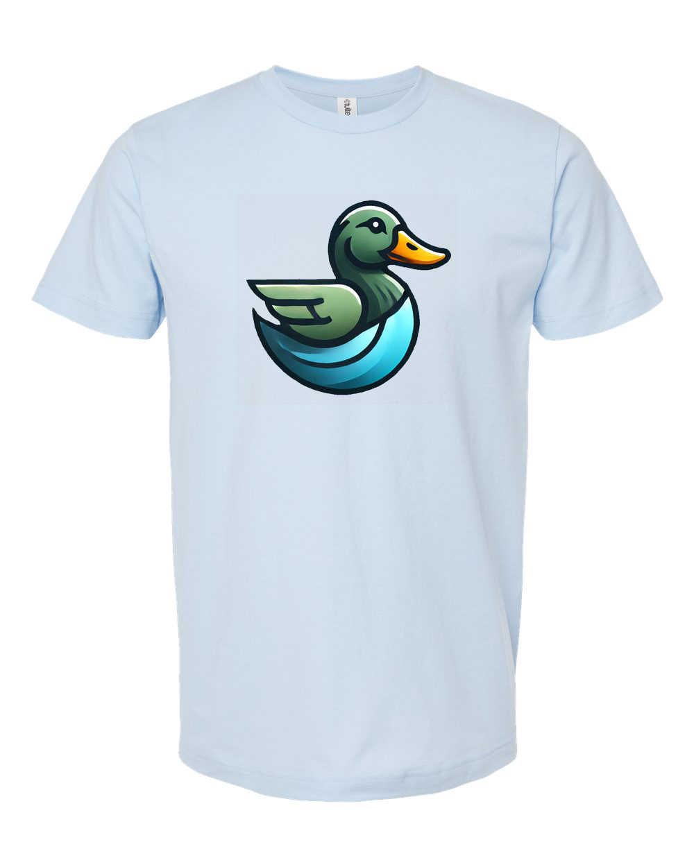 Colorful Duck Illustration T-Shirt