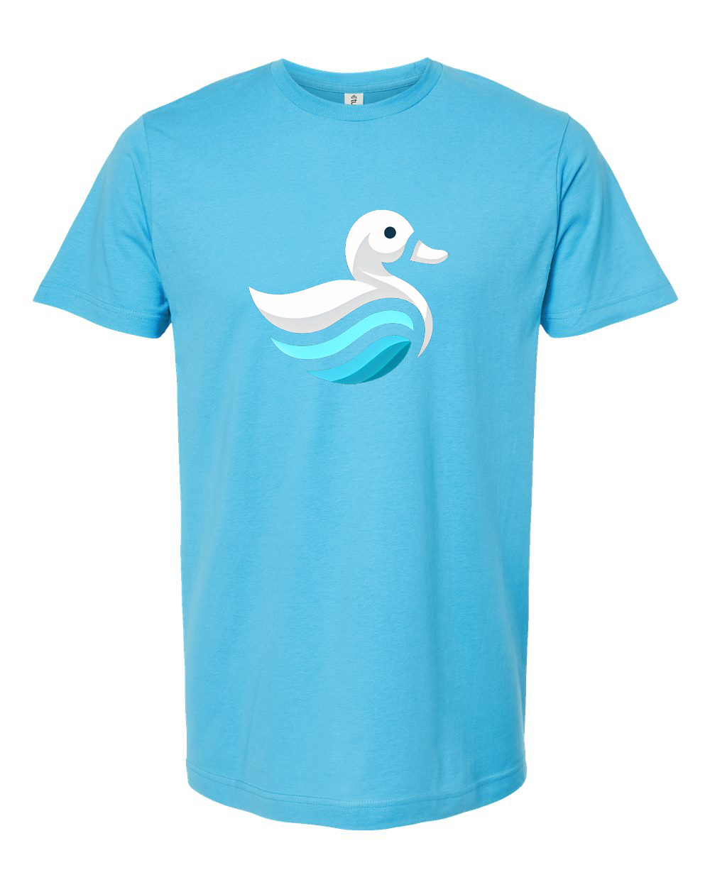 Soft Flowing Duck Graphic T-Shirt