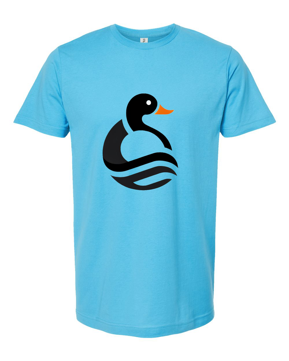 Bold Duck Silhouette Graphic T-Shirt