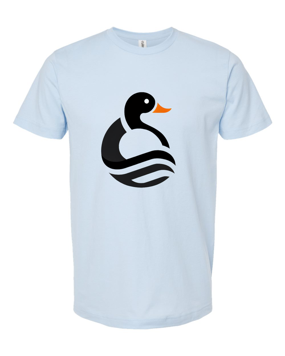 Bold Duck Silhouette Graphic T-Shirt